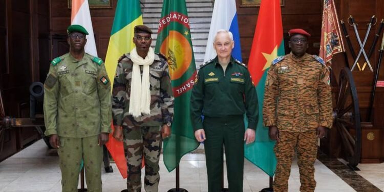 Russia pledges continued military support for AES juntas