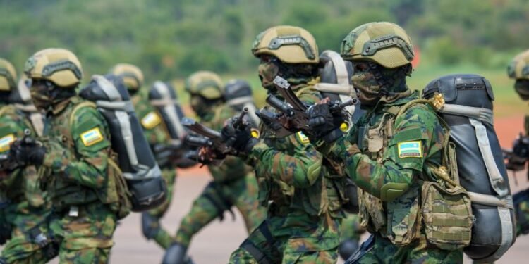 Rwandan forces step up to fill Africa’s security gaps