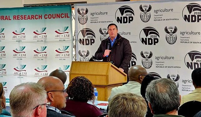 Steenhuisen to review proposals following FMD indaba