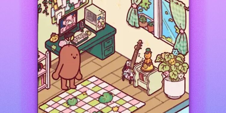 This Extremely Cute Bean Wants to Help You Stop Doomscrolling