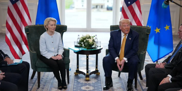 US, EU agree to terms of framework trade pact