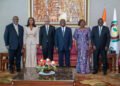 African Development Bank Group President Sidi Ould Tah pays courtesy visit to President Alassane Ouattara