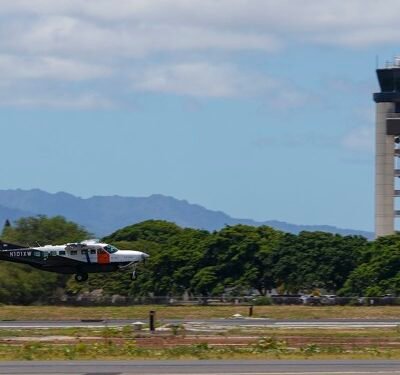 Air Force debuts pilotless cargo flights in the Pacific
