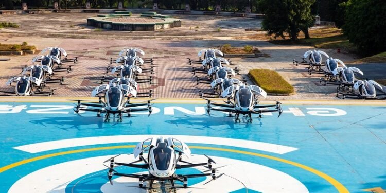 China’s self-flying electric air taxi to make Africa’s first public flight in Rwanda