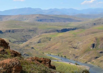 Lesotho’s giant dam takes shape