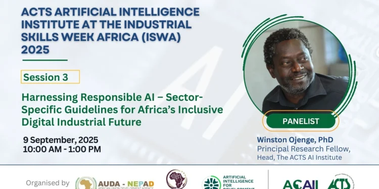 The ACTS Artificial Intelligence Institute at the Industrial Skills Week Africa (ISWA) 2025