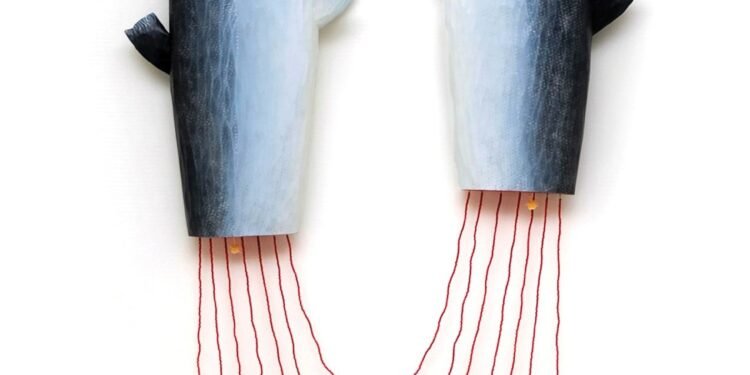 The joyful responsibility of cutting fish