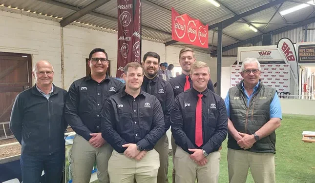 Toog Vermaak is the Toyota SA National Young Auctioneer of the Year