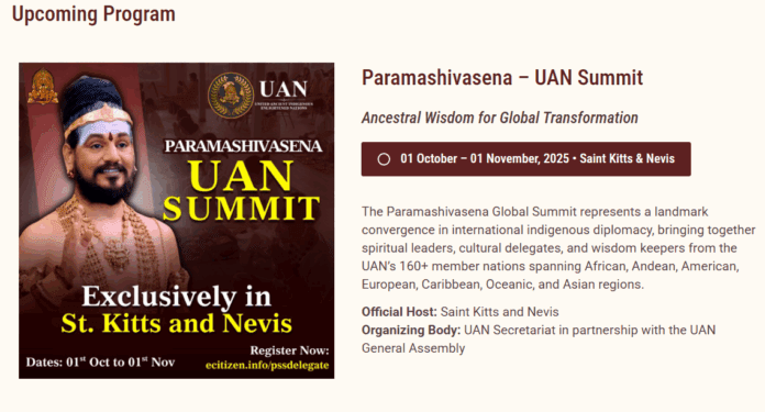 UAN SUMMIT to be held in St Kitts – Nevis