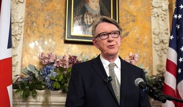 UK Fires Ambassador to Washington Over Epstein Links