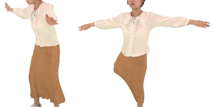 AI model accurately renders garment motions of avatars