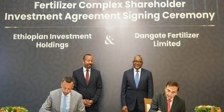 Ethiopia set to become fertiliser hub as Dangote begins $2.5bn industrial complex