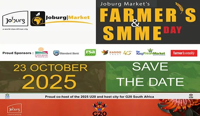 Farmer’s and SMME Day at Joburg Market aims to boost agri-economy