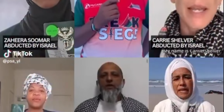 Global Sumud Flotilla: Identities of 6 South Africans detained by Israeli forces revealed