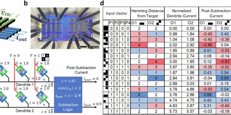 Neuromorphic computer prototype learns patterns with fewer computations than traditional AI