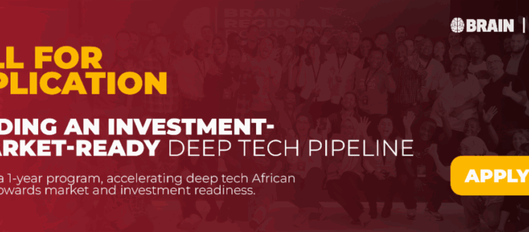 Open Startup Launches Fifth Cohort of BRAIN Accelerator to Support African DeepTech Startups Become Investment- and Market- Ready