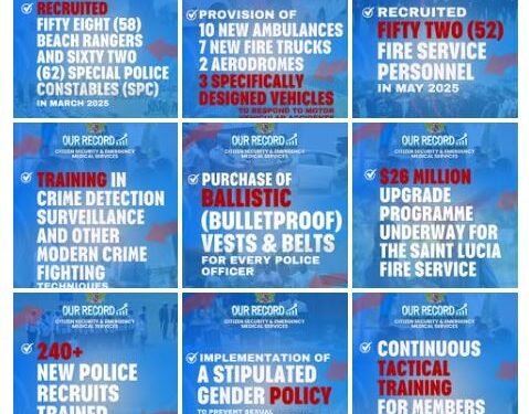 Prime Minister Pierre delivers framework to reinforce St Lucia’s citizen security