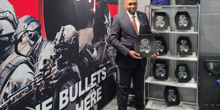 Bullet Proofing Technology unveils new Featherlight hard armour plate at Milipol Paris