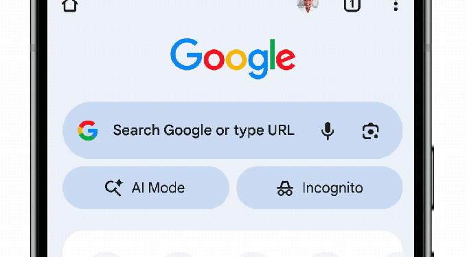 Google makes it easier to access AI Mode in Chrome on iOS and Android