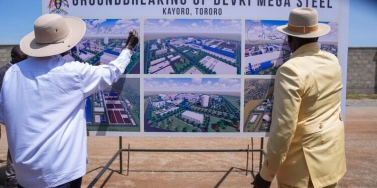 Kenyan multimillionaire Narendra Raval launches $550 million steel plant in Uganda