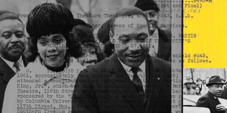 Newly Unveiled Photos of MLK Jr. Show Depth of NYPD’s Surveillance