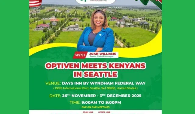 Optiven Diaspora Team Meets Kenyans in Seattle Washington