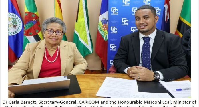 Regional trade and resilience key amid climate shocks, says CARICOM secretary-general