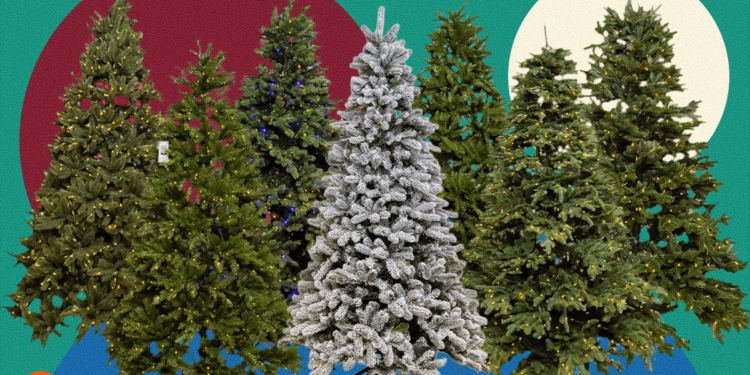 The Best Artificial Christmas Trees, as Blind-Judged By Interior Designers