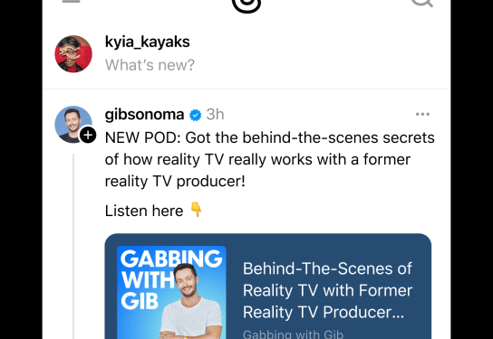 Threads targets podcasters with new features, aiming to become the home for show discussions