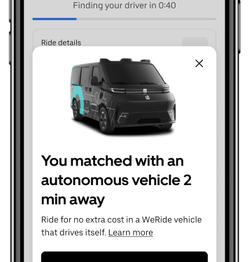Uber and WeRide’s robotaxi service in Abu Dhabi is officially driverless