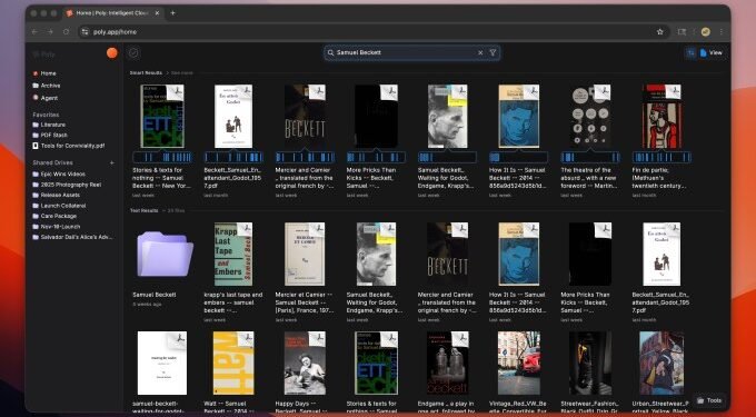 YC-backed Poly relaunches as a cloud-hosted file storage with AI search