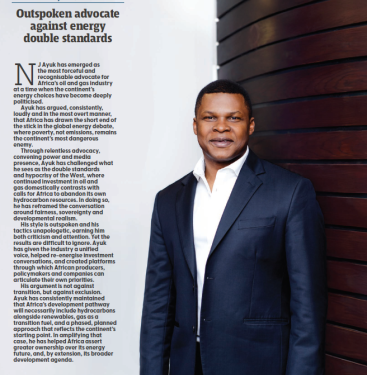 African Energy Chamber’s (AEC) NJ Ayuk Recognized as One of New African’s Most Influential Africans of 2025