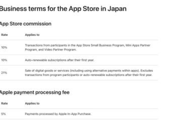 Apple opens up its App Store to competition in Japan