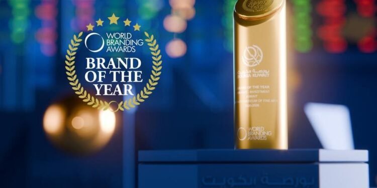 Boursa Kuwait named “Brand of the Year in Finance and Investment” by the World Branding Awards