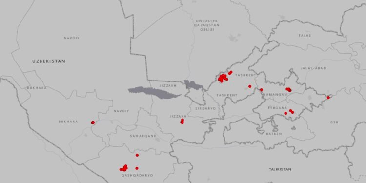 Inside Uzbekistan’s nationwide license plate surveillance system