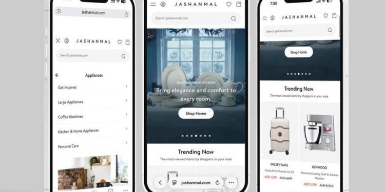 Jashanmal unveils a transformative redesign of jashanmal.com