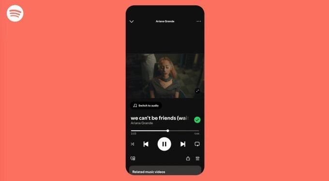 Spotify launches music videos in the U.S. and Canada for Premium subscribers
