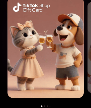 TikTok Shop launches digital gift cards to challenge Amazon and eBay