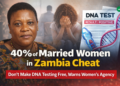 40% of Married Women in Zambia Cheat