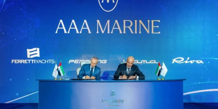 AAA Marine and Ferretti Group announce exclusive UAE & Oman dealership