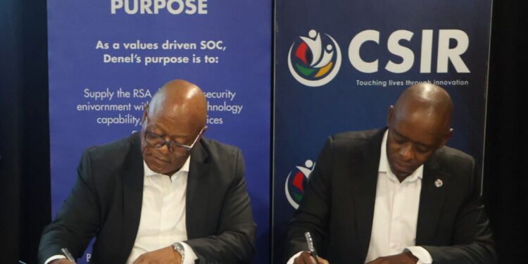 CSIR and Denel sign partnership to advance aerospace and military technologies