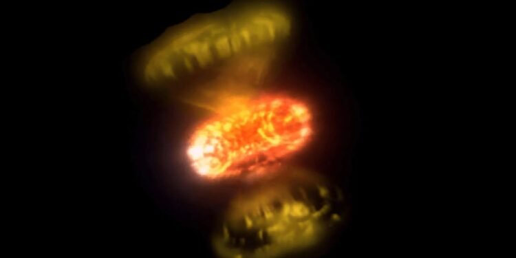 Capturing the Moment a White Dwarf Exploded