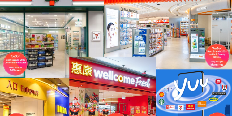 DFI Retail Group Celebrates Multiple Wins in YouGov’s Best Brands 2025 in Hong Kong