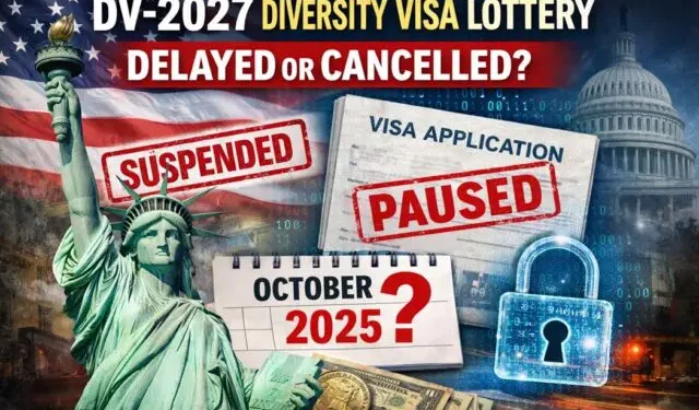DV-2027 Diversity Visa Lottery Delayed or Cancelled? Update