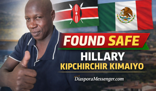 Hillary Kipchirchir Kimaiyo – Kenyan man missing in Mexico found