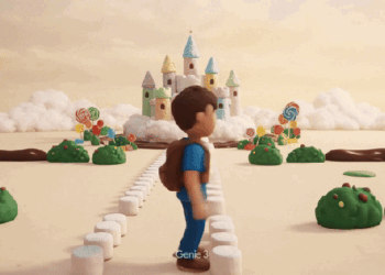 I built marshmallow castles in Google’s new AI world generator