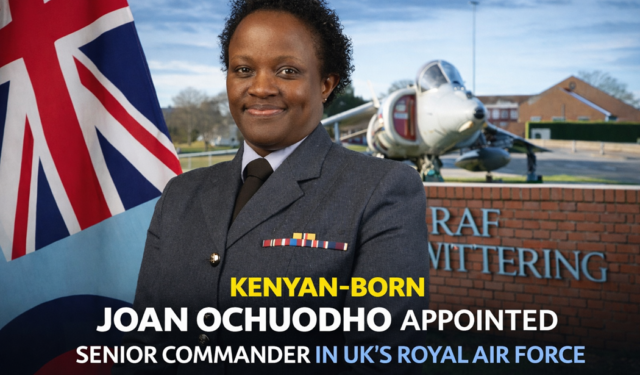Joan Ochuodho Appointed Senior Commander in UK Air Force