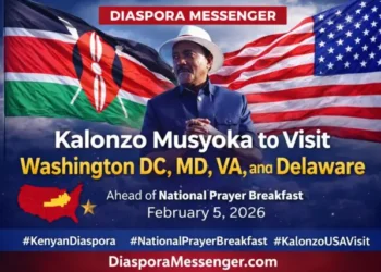 Kalonzo Musyoka to Visit Washington DC, Maryland and Virginia