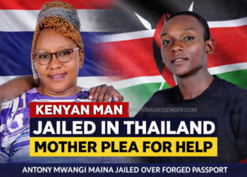 Kenyan Man Antony Mwangi Jailed in Thailand for Forged Passport
