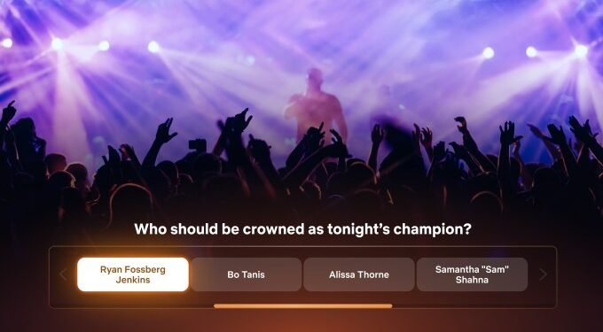 Netflix is rolling out a live voting feature